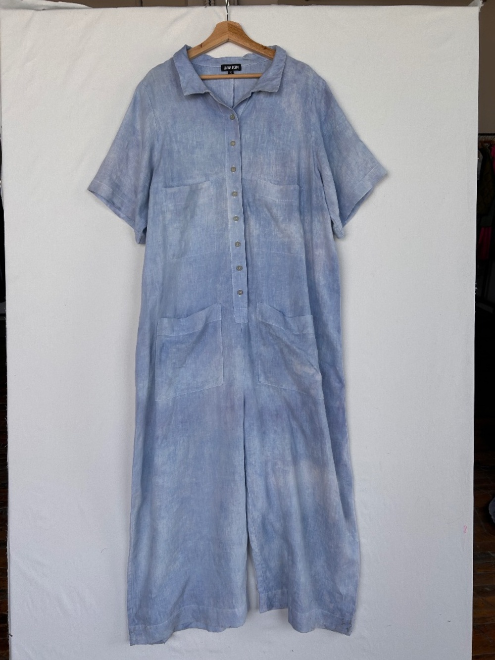 Ilana Kohn Linen Jumpsuit - 2xl